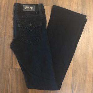 Miss Me Irene Boot black jeans 27